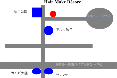 美苑 案内地図